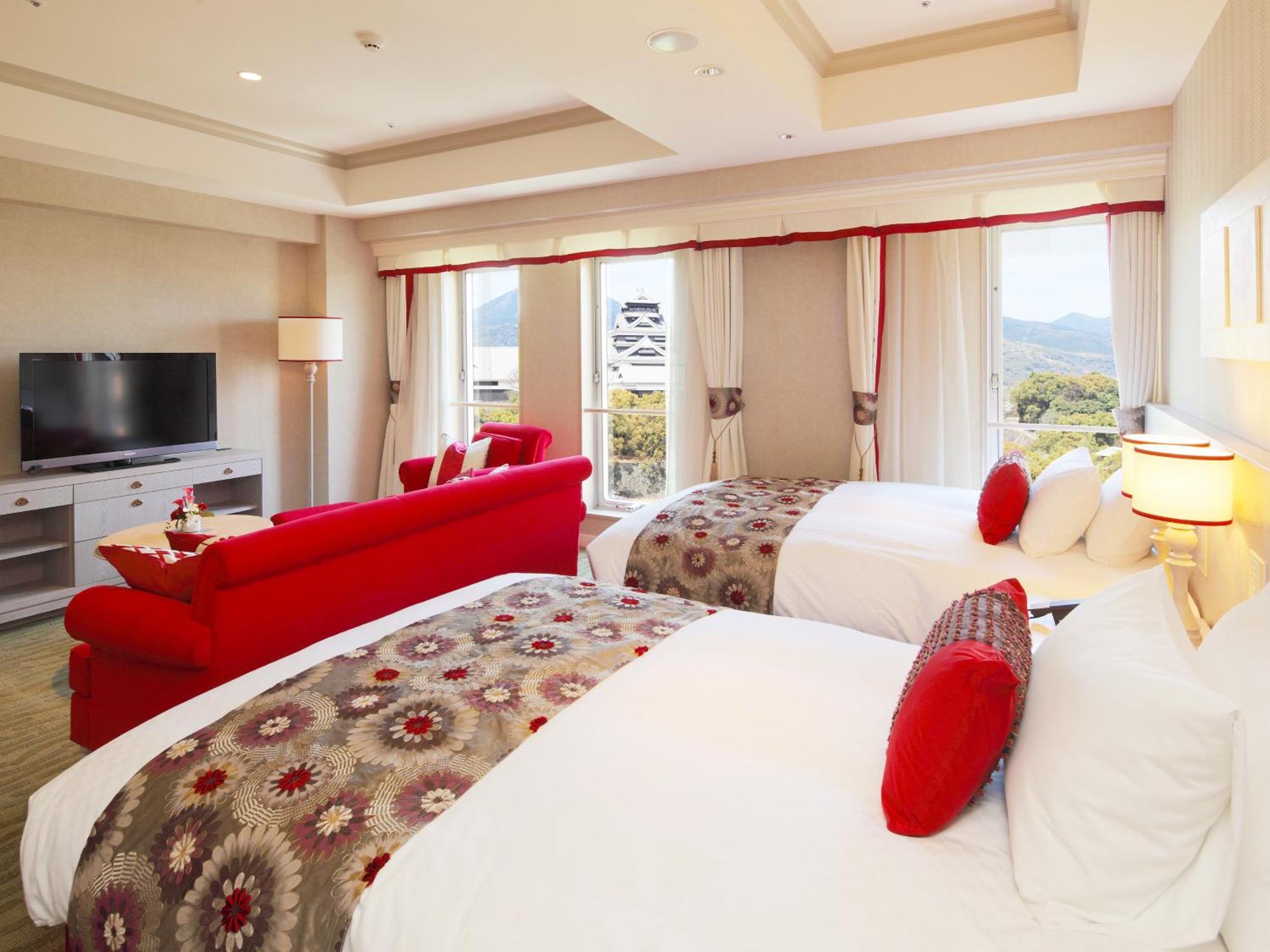 Kumamoto Hotel Castle Buitenkant foto