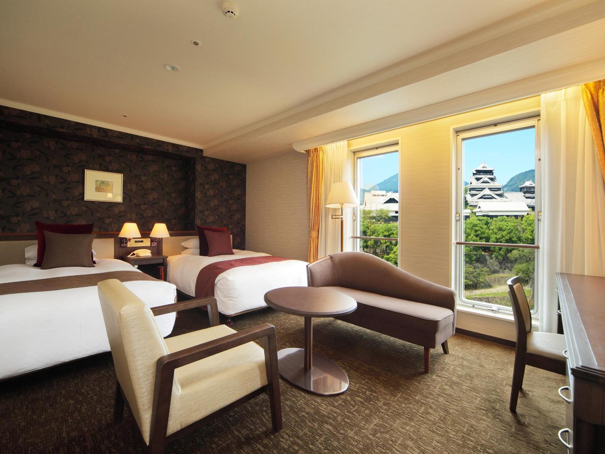 Kumamoto Hotel Castle Buitenkant foto